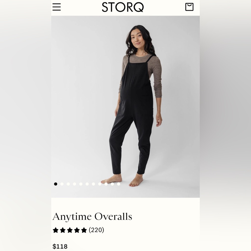 Storq Anytime Overalls Black